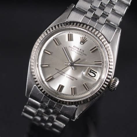 rolex datejust 1601 wide boy